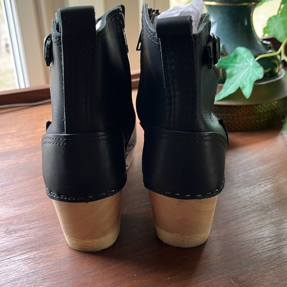 No. 6 Moto Clog Boots size 6 - Picture 4 of 6